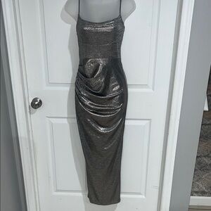 JLux Label Rubi Cowl Neck Cocktail Dress